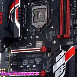 دانلود فایل آپدیت بایوس ، فریمور مادربرد گیگابایت Gigabyte GA-Z170X-Gaming 6 rev.1.1 Bios firmware